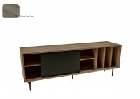 ΕΠΙΠΛΟ ΤΗΛΕΟΡΑΣΗΣ ΜΕ ΜΕΤΑΛΛΙΚΑ ΠΟΔΙΑ ΜΑΥΡΑ