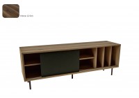 ΕΠΙΠΛΟ ΤΗΛΕΟΡΑΣΗΣ ΜΕ ΜΕΤΑΛΛΙΚΑ ΠΟΔΙΑ ΜΑΥΡΑ