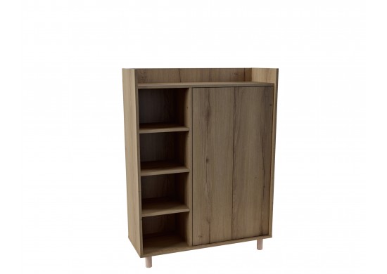 ΜΠΟΥΦΕΣ ΜΕ 2 ΠΟΡΤΕΣ ΚΑΙ ΡΑΦΙΑ