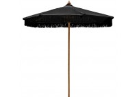 ΟΜΠΡΕΛΑ ΞΥΛΙΝΗ ΠΛΕΚΤΟ ΜΑΚΡΑΜΕ ΜΑΥΡΟ