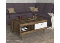 ΤΡΑΠΕΖΑΚΙ ΣΑΛΟΝΙΟΥ ΚΑΡΥΔΙ - ΛΕΥΚΟ