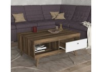 ΤΡΑΠΕΖΑΚΙ ΣΑΛΟΝΙΟΥ ΚΑΡΥΔΙ - ΛΕΥΚΟ