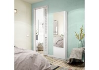 ΠΑΠΟΥΤΣΟΘΗΚΗ ΛΕΥΚΗ ΜΕ ΚΑΘΡΕΠΤΗ