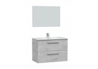 ΣΕΤ ΕΠΙΠΛΟ ΜΠΑΝΙΟΥ CEMENT ΜΕ ΝΙΠΤΗΡΑ