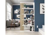 ΒΙΒΛΙΟΘΗΚΗ SONOMA - ΛΕΥΚΗ