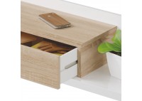 ΕΠΙΠΛΟ ΕΙΣΟΔΟΥ SONOMA - ΛΕΥΚΟ ΜΕ ΚΑΘΡΕΠΤΗ