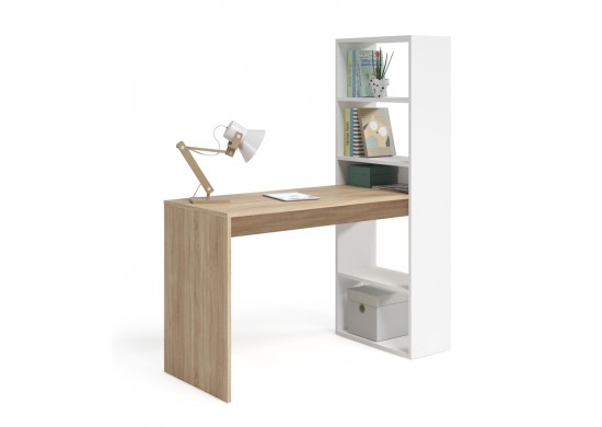 ΓΡΑΦΕΙΟ ΜΕ ΒΙΒΛΙΟΘΗΚΗ ΛΕΥΚΟ - SONOMA