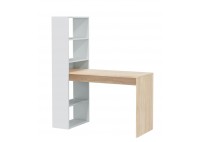 ΓΡΑΦΕΙΟ ΜΕ ΒΙΒΛΙΟΘΗΚΗ ΛΕΥΚΟ - SONOMA