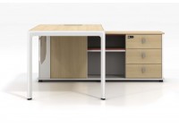 ΓΡΑΦΕΙΟ ΓΩΝΙΑ ΑΝΑΣΤΡΕΨΙΜΗ ΑΠΟΧΡΩΣΗ BEECH - ΑΣΠΡΟ