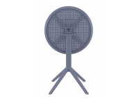 ΤΡΑΠΕΖΙ ΠΤΥΣΣΟΜΕΝΟ ΠΟΛΥΠΡΟΠΥΛΕΝΙΟΥ DARK GREY