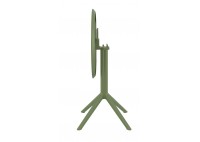 ΤΡΑΠΕΖΙ ΠΤΥΣΣΟΜΕΝΟ ΠΟΛΥΠΡΟΠΥΛΕΝΙΟΥ OLIVE GREEN