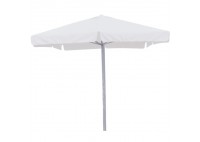 ΟΜΠΡΕΛΑ ΑΛΟΥΜΙΝΙΟΥ ΜΕ ΣΚΕΛΕΤΟ - ΕΚΡΟΥ ΥΦΑΣΜΑ 3x3m