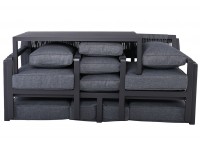 ΣΑΛΟΝΙ ΣΕΤ ALU ΑΝΘΡΑΚΙ