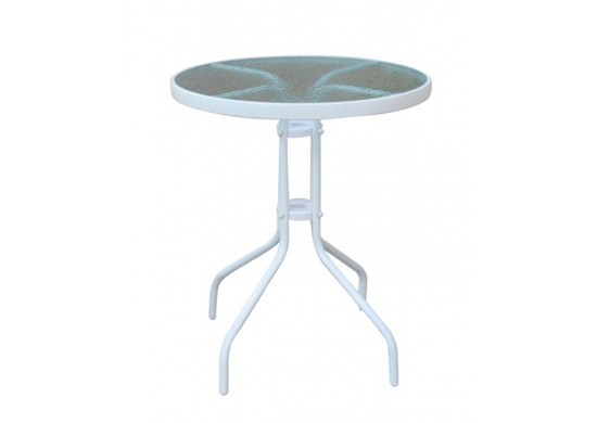 ΤΡΑΠΕΖΙ ΜΕΤΑΛΛΙΚΟ ΑΣΠΡΟ