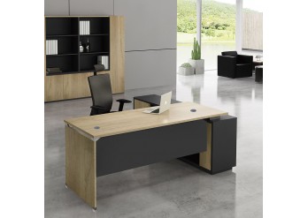 ΓΡΑΦΕΙΟ ΑΡΙΣΤΕΡΗ ΓΩΝΙΑ SONOMA - ΓΚΡΙ