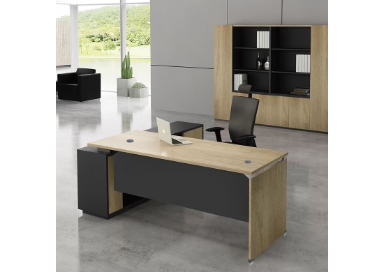 ΓΡΑΦΕΙΟ ΔΕΞΙΑ ΓΩΝΙΑ SONOMA - ΓΚΡΙ