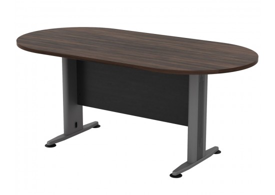 ΤΡΑΠΕΖI ΣΥΜΒΟΥΛΙΟΥ - ΣΥΝΕΔΡΙΟΥ ΟΒΑΛ ΓΚΡΙ - ΣΚΟΥΡΟ ΚΑΡΥΔΙ