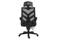 ΠΟΛΥΘΡΟΝΑ ΓΡΑΦΕΙΟΥ ΥΦΑΣΜΑ MESH ΜΑΥΡΟ