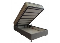 ΥΠΟΣΤΡΩΜΑ - ΒΑΣΗ ΚΡΕΒΑΤΙΟΥ ΜΕ ΑΠΟΘΗΚΕΥΤΙΚΟ ΧΩΡΟ ΥΦΑΣΜΑ ΓΚΡΙ ΓΙΑ ΣΤΡΩΜΑ 090Χ200