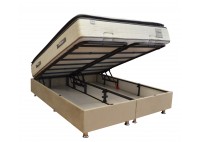 ΥΠΟΣΤΡΩΜΑ - ΒΑΣΗ ΚΡΕΒΑΤΙΟΥ ΜΕ ΑΠΟΘΗΚΕΥΤΙΚΟ ΧΩΡΟ ΥΦΑΣΜΑ ΜΠΕΖ ΓΙΑ ΣΤΡΩΜΑ 150Χ200