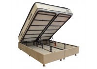 ΥΠΟΣΤΡΩΜΑ - ΒΑΣΗ ΚΡΕΒΑΤΙΟΥ ΜΕ ΑΠΟΘΗΚΕΥΤΙΚΟ ΧΩΡΟ ΥΦΑΣΜΑ ΜΠΕΖ ΓΙΑ ΣΤΡΩΜΑ 160Χ200