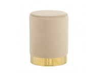 ΣΚΑΜΠΩ ΧΡΥΣΟ - ΥΦΑΣΜΑ VELVET ΜΠΕΖ