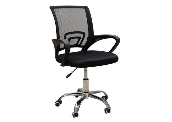 ΠΟΛΥΘΡΟΝΑ ΓΡΑΦΕΙΟΥ ΥΦΑΣΜΑ ΜΑΥΡΗ MESH