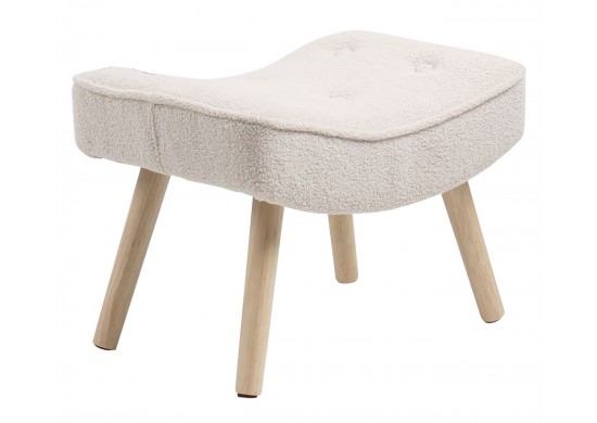 ΥΠΟΠΟΔΙΟ ΥΦΑΣΜΑ TEDDY ΑΣΠΡΟ