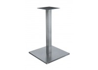 ΒΑΣΗ ΤΡΑΠΕΖΙΟΥ ΤΕΤΡΑΓΩΝΗ INOX ΜΕ ΡΕΓΟΥΛΑΤΟΡΟΥΣ