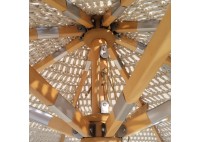 ΟΜΠΡΕΛΑ ΞΥΛΙΝΗ ΠΛΕΚΤΟ ΜΑΚΡΑΜΕ ΜΠΕΖ