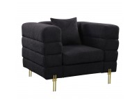 ΠΟΛΥΘΡΟΝΑ ΥΦΑΣΜΑ TEDDY ΜΑΥΡΟ