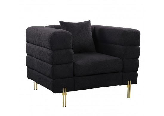 ΠΟΛΥΘΡΟΝΑ ΥΦΑΣΜΑ TEDDY ΜΑΥΡΟ