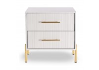 ΚΟΜΟΔΙΝΟ ΑΣΠΡΟ ΜΕ 2 ΣΥΡΤΑΡΙΑ