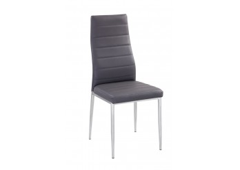 ΚΑΡΕΚΛΑ ΜΕΤΑΛΛΙΚΗ ΧΡΩΜΙΟΥ - ΔΕΡΜΑΤΙΝΗ ΓΚΡΙ PVC