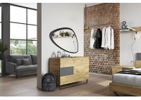 ΚΑΘΡΕΠΤΗΣ ΤΟΙΧΟΥ METALLIC GREY BROWN