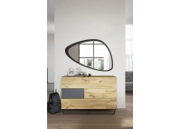 ΚΑΘΡΕΠΤΗΣ ΤΟΙΧΟΥ METALLIC GREY BROWN