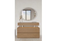 ΚΑΘΡΕΠΤΗΣ ΤΟΙΧΟΥ ΟΒΑΛ PALE BEIGE