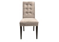 ΚΑΡΕΚΛΑ ΞΥΛΙΝΗ ΟΞΙΑ WENGE ΜΕ ΥΦΑΣΜΑ ΚΡΕΜ