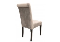 ΚΑΡΕΚΛΑ ΞΥΛΙΝΗ ΟΞΙΑ WENGE ΜΕ ΥΦΑΣΜΑ ΚΡΕΜ