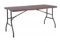 ΤΡΑΠΕΖΙ ΣΥΝΕΔΡΙΟΥ CATERING ΠΤΥΣΣΟΜΕΝΟ ΜΑΥΡΟ - ΚΑΦΕ