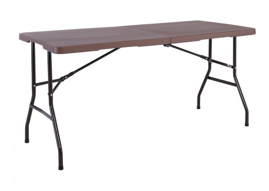 ΤΡΑΠΕΖΙ ΣΥΝΕΔΡΙΟΥ CATERING ΠΤΥΣΣΟΜΕΝΟ ΜΑΥΡΟ - ΚΑΦΕ