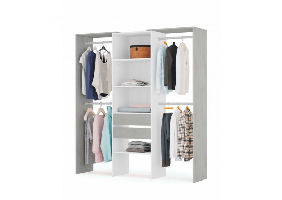 ΝΤΟΥΛΑΠΑ ΑΝΟΙΧΤΗ CEMENT - ΛΕΥΚΗ