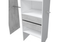 ΝΤΟΥΛΑΠΑ ΑΝΟΙΧΤΗ CEMENT - ΛΕΥΚΗ