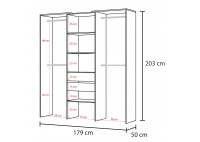 ΝΤΟΥΛΑΠΑ ΑΝΟΙΧΤΗ CEMENT - ΛΕΥΚΗ