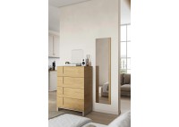 ΣΥΡΤΑΡΙΕΡΑ LIGHT OAK - CREAM BEIGE ΜΕ 4 ΣΥΡΤΑΡΙΑ