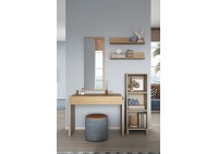 ΓΡΑΦΕΙΟ ΜΕ ΣΥΡΤΑΡΙ LIGHT OAK - CREAM BEIGE