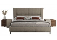 ΚΡΕΒΑΤΙ ΔΙΠΛΟ ΥΦΑΣΜΑ ΜΠΕΖ ΓΙΑ ΣΤΡΩΜΑ 160Χ200