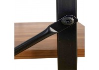 ΡΑΦΙΕΡΑ ΜΕΤΑΛΛΙΚΗ ΜΑΥΡΗ  - ΚΑΡΥΔΙ