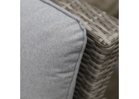 ΣΑΛΟΝΙ ΣΕΤ ALU - WICKER ΑΝΟΙΧΤΟ ΓΚΡΙ ΜΕ ΜΑΞΙΛΑΡΙΑ ΑΝΟΙΧΤΟ ΓΚΡΙ