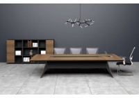 ΤΡΑΠΕΖΙ ΣΥΝΕΔΡΙΟΥ ΑΠΟΧΡΩΣΗ ΚΑΡΥΔΙ ΔΡΥΣ - ΜΑΥΡΟ